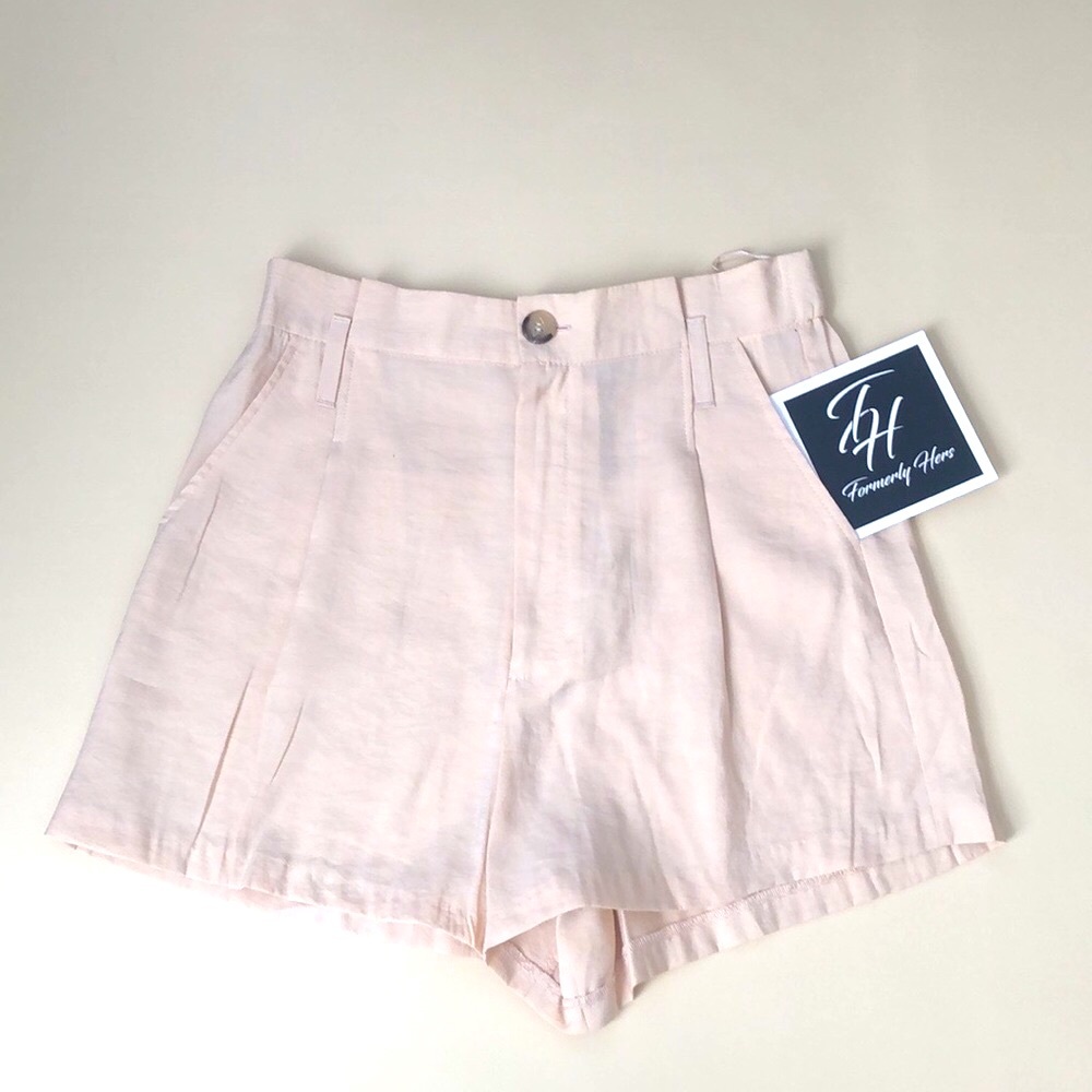 “NEW” ZARA Lightweight‎ Casual Shorts w/ pockets Sz Small